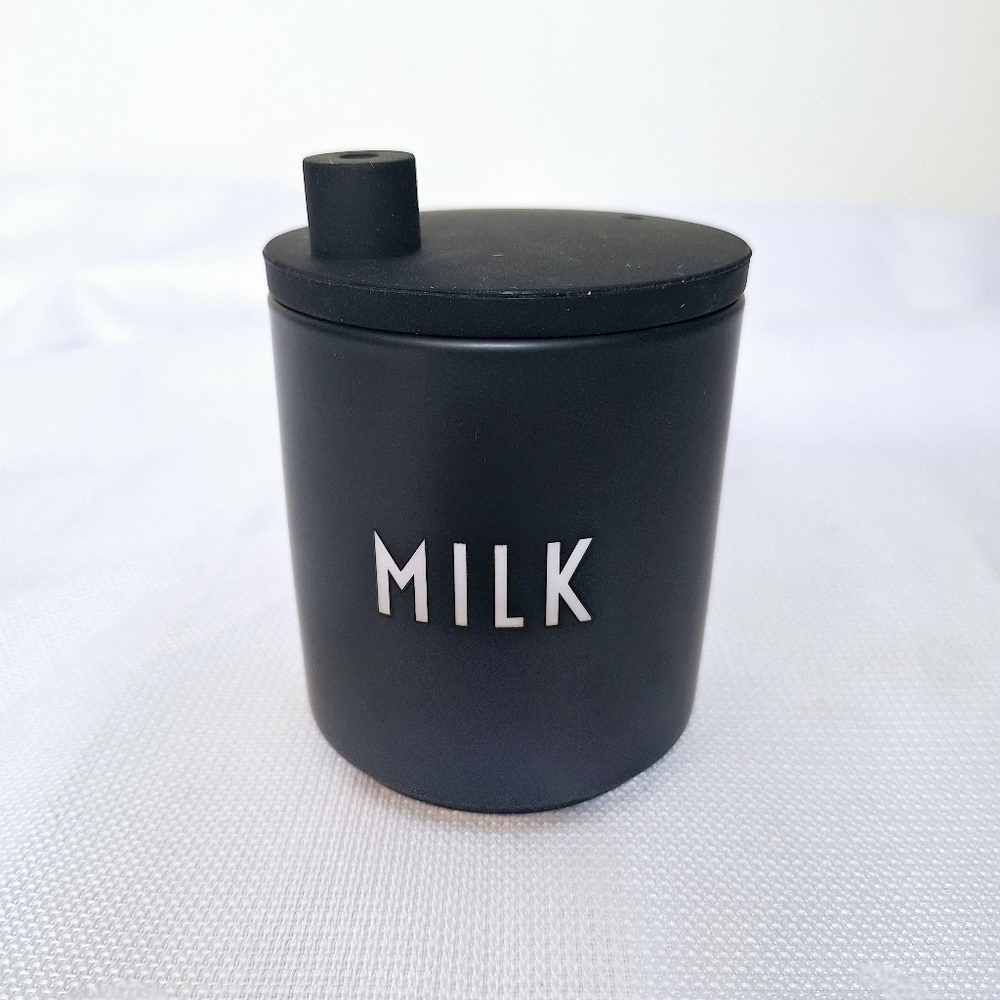 Design Letters brand"Got Milk"Milk container by Danish architect Arne Jacobsen.